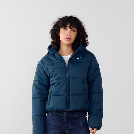 DOUDOUNE PUFFER : BLU SCURO/BIANCO