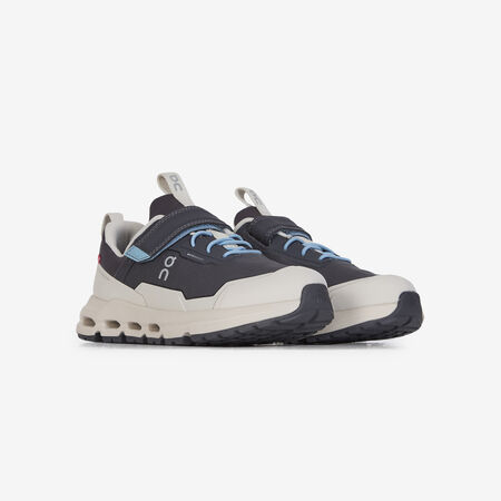 ON RUNNING CLOUDHERO WATERPROOF BLU SCURO/BEIGE BAMBINO