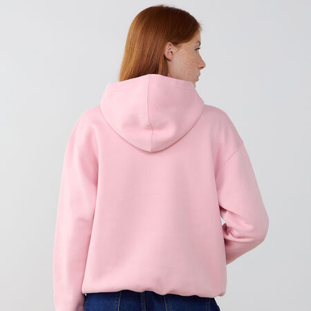 JORDAN HOODIE OVERSIZE BROOKLYN ROSA/BIANCO DONNA