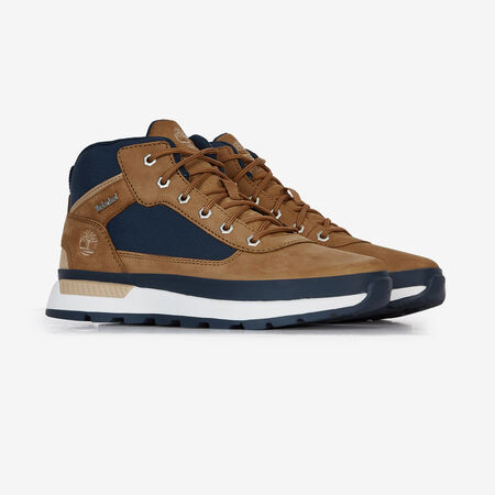 TIMBERLAND field trekker FIELD TREKKER MID RIPSTOP MARRONE/BLU SCURO RAGAZZO