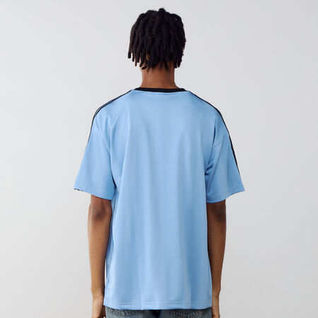 ADIDAS ORIGINALS JERSEY TREFOIL BLU/NERO UOMO