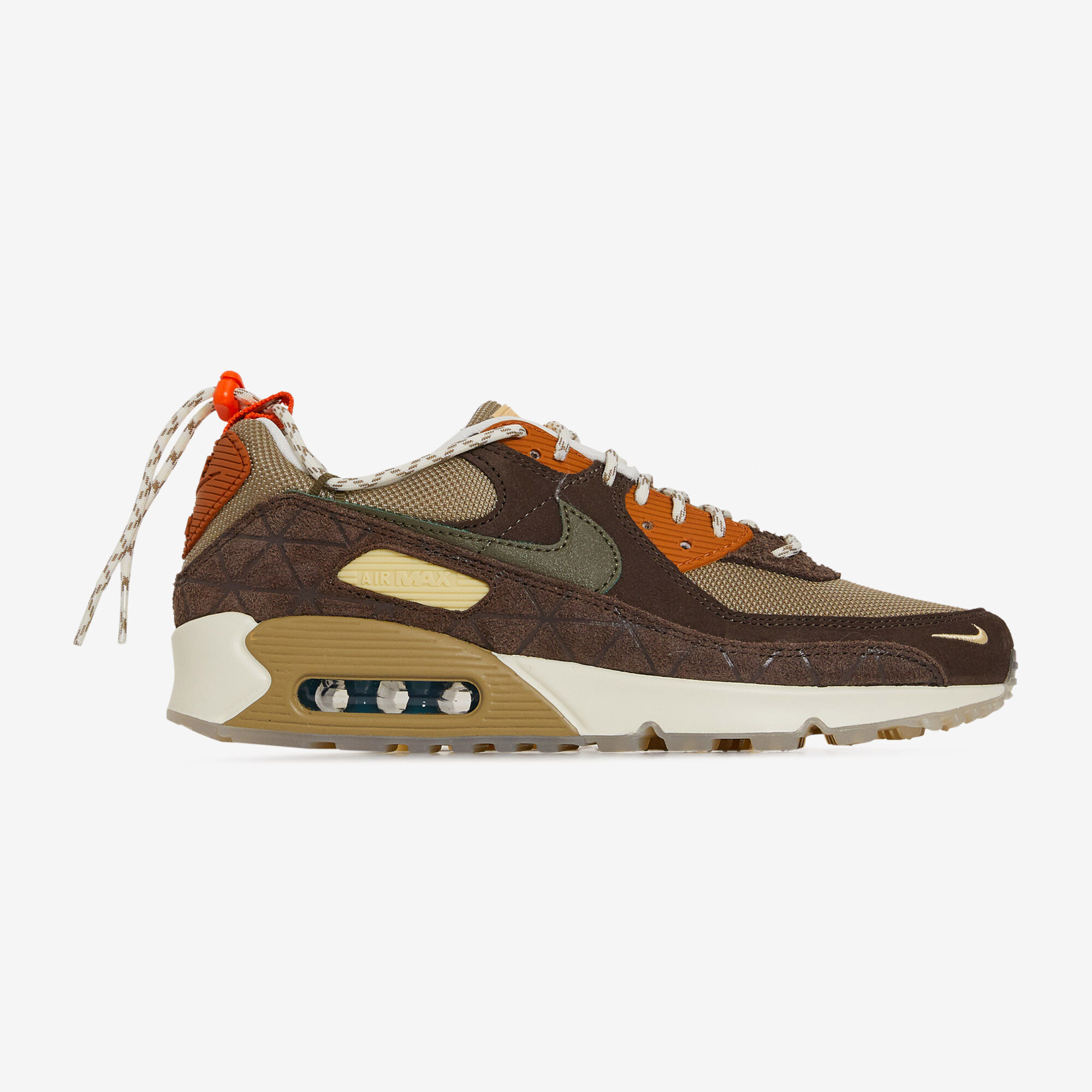 NIKE AIR MAX 90 MARRONE GRIGIO SNEAKERS UOMO Courir