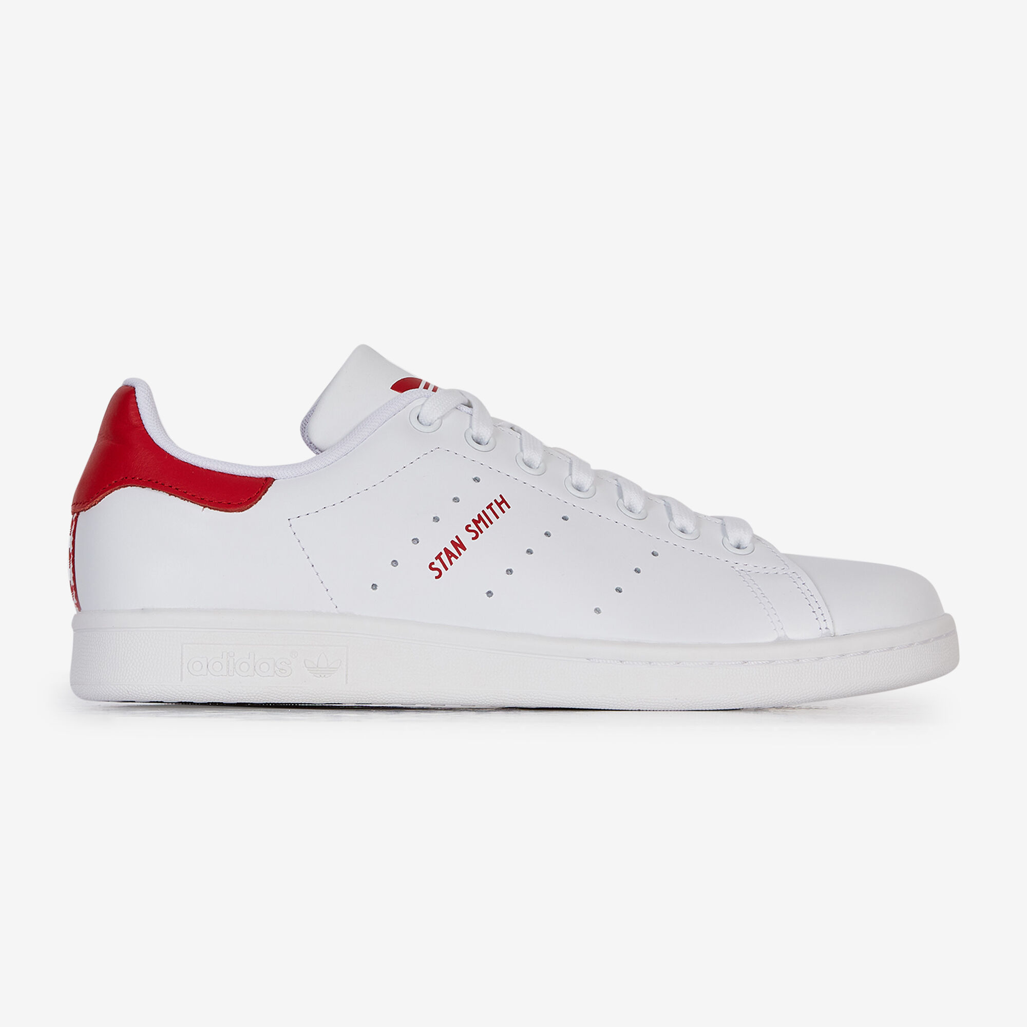 ADIDAS ORIGINALS STAN SMITH BIANCO ROSSO SNEAKERS UOMO Courir
