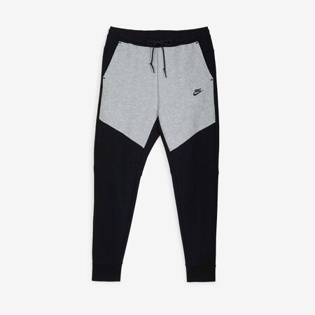 NIKE PANT JOGGER TECH FLEECE GRIGIO/NERO UOMO