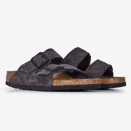 BIRKENSTOCK arizona ARIZONA SUEDE VELVET GREY GRIGIO DONNA