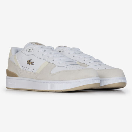LACOSTE T-CLIP SET BIANCO/BEIGE UOMO
