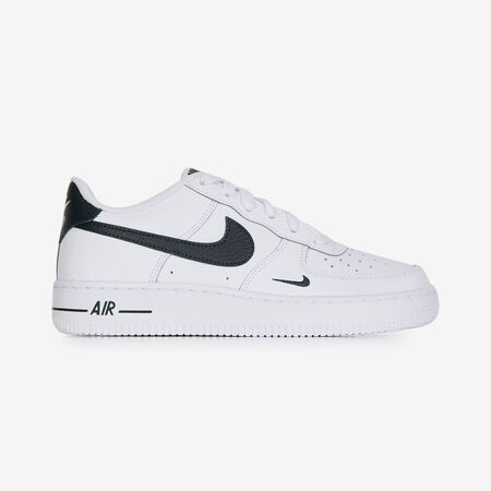 AIR FORCE 1 LOW MINI SWOOSH : BIANCO/VERDE