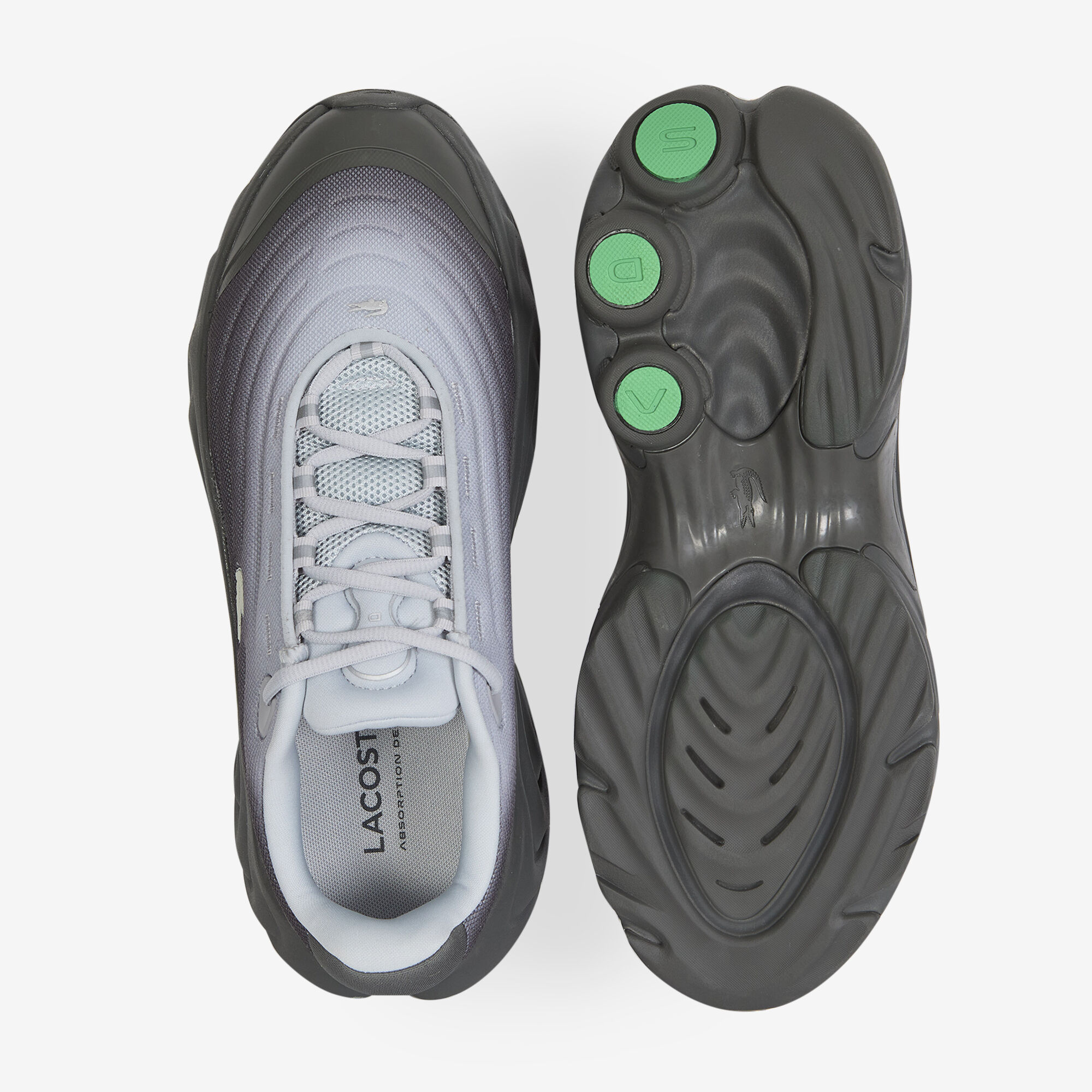 LACOSTE SPINOR FADING GRIGIO SCURO SNEAKERS UOMO