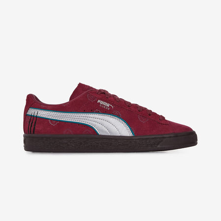 PUMA suede SUEDE x ONE PIECE BORDEAUX/NERO RAGAZZO