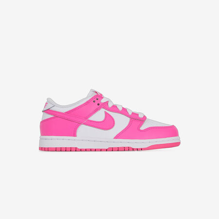 NIKE dunk DUNK LOW BIANCO/ROSA BAMBINO