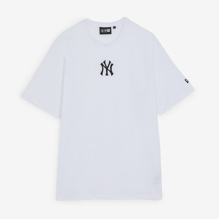 TEE SHIRT NY LOGO : BIANCO/NERO