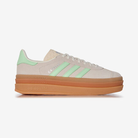 ADIDAS ORIGINALS gazelle GAZELLE BOLD BEIGE/VERDE RAGAZZO