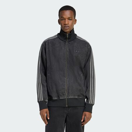 ADIDAS ORIGINALS JACKET FZ FIREBIRD DENIM NERO UOMO