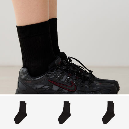 COURIR PACK CHAUSSETTES X3 MID CREW NERO UNISEX
