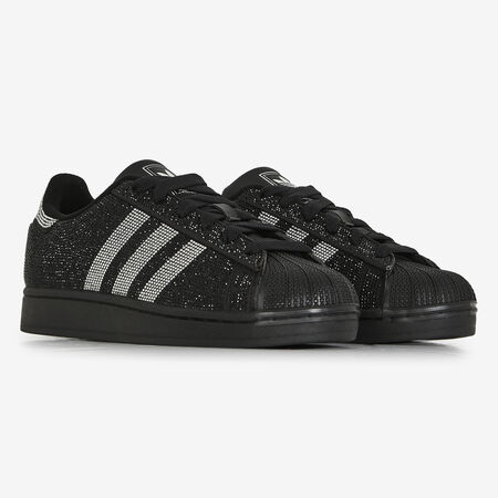 ADIDAS ORIGINALS superstar SUPERSTAR RHINESTONES NERO/ARGENTO DONNA