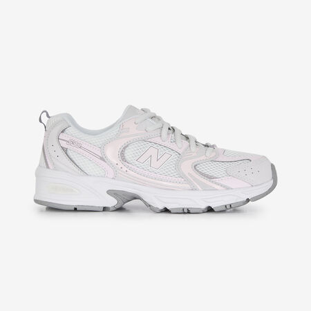 530 SUEDE : GRIGIO/ROSA