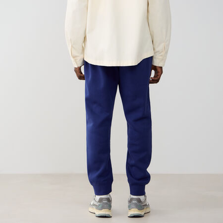 NIKE PANT JOGGER CLUB BLU SCURO/BIANCO UOMO