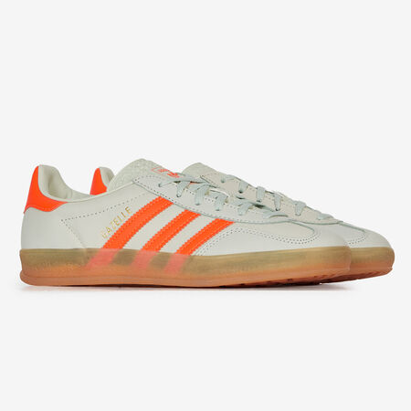 ADIDAS ORIGINALS gazelle GAZELLE INDOOR VERT CLAIR/ORANGE DONNA