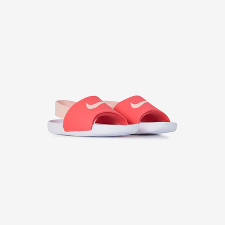 NIKE KAWA SLIDE EL ARANCIONE/BIANCO NEONATO
