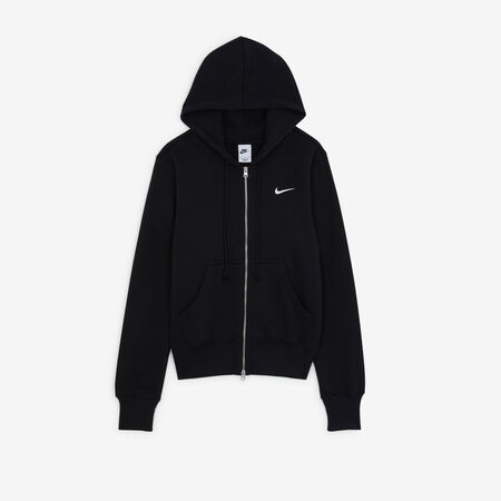 NIKE HOODIE PHOENIX FZ NERO DONNA