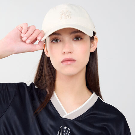 NEW ERA 9TWENTY WOMEN NY LINEN BEIGE DONNA
