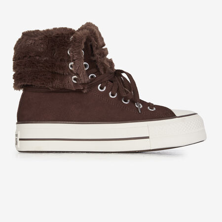 CONVERSE CTAS FOLD-OVER LIFT MARRONE DONNA