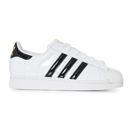 ADIDAS ORIGINALS superstar SUPERSTAR II PATENT BIANCO/NERO DONNA