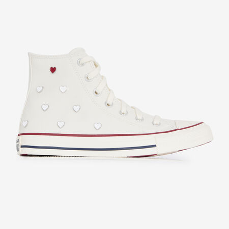 CONVERSE CHUCK TAYLOR HI VALENTINE BIANCO DONNA