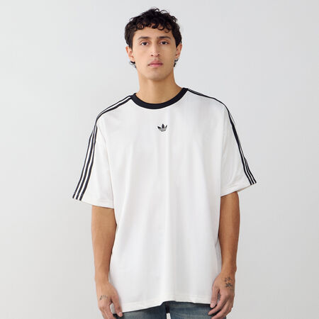 ADIDAS ORIGINALS JERSEY TREFOIL BIANCO UOMO