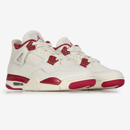 JORDAN AIR JORDAN 4 VALENTINE BEIGE/ROSSO DONNA
