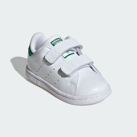 ADIDAS ORIGINALS stan smith STAN SMITH CF BIANCO/VERDE NEONATO