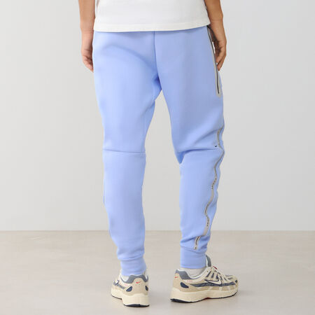 NIKE PANT JOGGER TECH FLEECE REFLECTIVE BLU/NERO UOMO