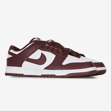 NIKE dunk DUNK LOW BIANCO/BORDEAUX UOMO