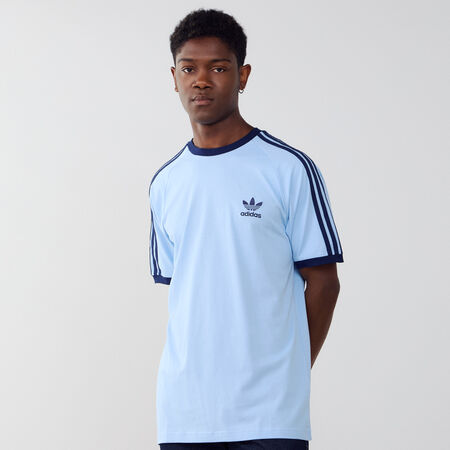 ADIDAS ORIGINALS TEE SHIRT 3 STRIPES BLU/BLU SCURO UOMO