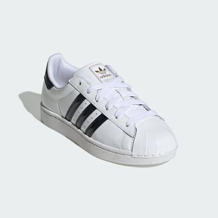 ADIDAS ORIGINALS superstar SUPERSTAR II PATENT BIANCO/NERO DONNA