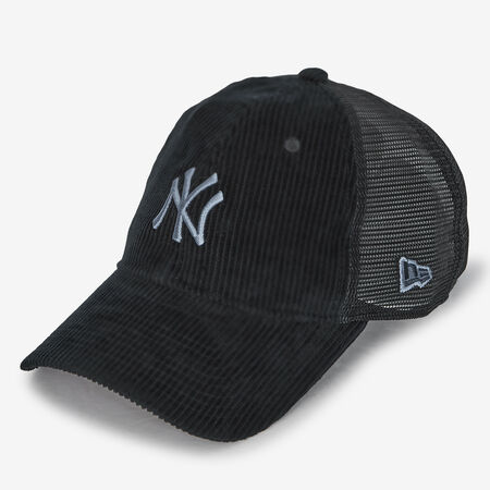 NEW ERA 9TWENTY TRUCKER NY CORD BLU SCURO/BLU UOMO