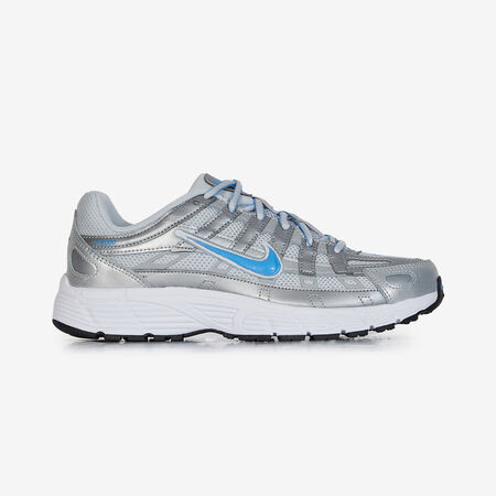 NIKE p-6000 P-6000 ARGENT BIANCO/BLU RAGAZZO