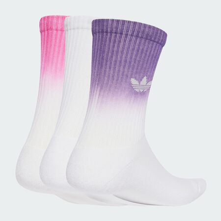 ADIDAS ORIGINALS CHAUSSETTES X3 CREW OMBRE BIANCO/ROSA UNISEX