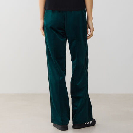 ADIDAS ORIGINALS PANT JOGGER ADICOLOR VELVET VERDE DONNA