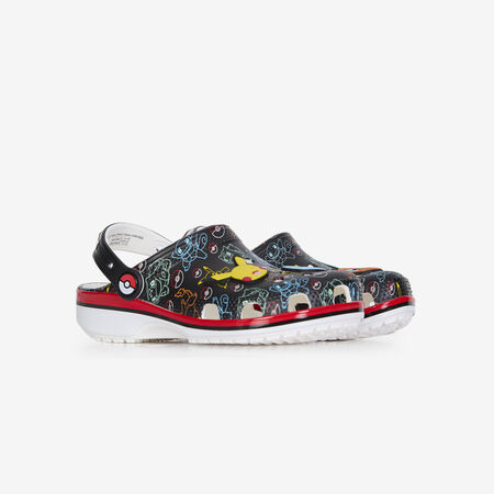 CROCS CLASSIC CLOG POKEMON NERO/BIANCO BAMBINO