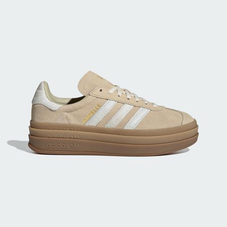 ADIDAS ORIGINALS gazelle GAZELLE BOLD PONY HAIR BEIGE/BIANCO DONNA