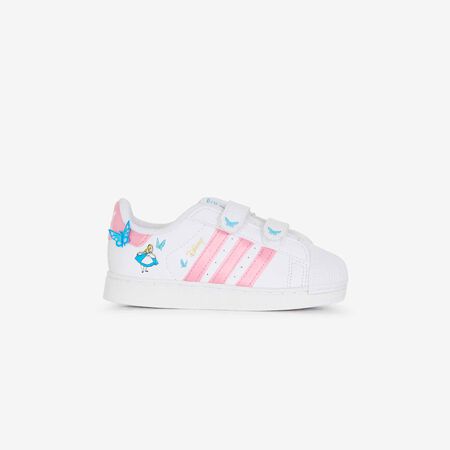 ADIDAS ORIGINALS superstar SUPERSTAR II CF ALICE IN WONDERLAND BIANCO/ROSA NEONATO
