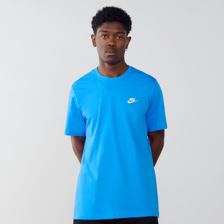 NIKE TEE SHIRT CLUB BLU/BIANCO UOMO