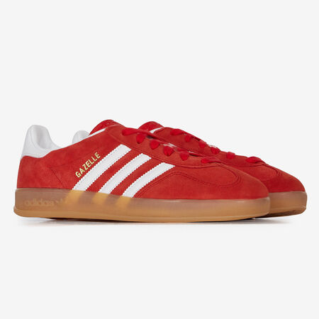 ADIDAS ORIGINALS gazelle GAZELLE INDOOR ROSSO/BIANCO DONNA