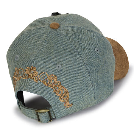 NEW ERA 9TWENTY WOMEN WESTERN BLU/MARRONE DONNA