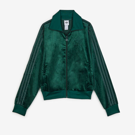 ADIDAS ORIGINALS JACKET FZ ADICOLOR VELVET VERDE DONNA