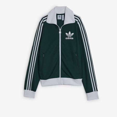 ADIDAS ORIGINALS JACKET FZ ADICOLOR CLASSICS VERDE/BIANCO DONNA
