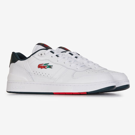 LACOSTE t-clip T-CLIP SET DOUBLE CROC BIANCO/VERDE UOMO
