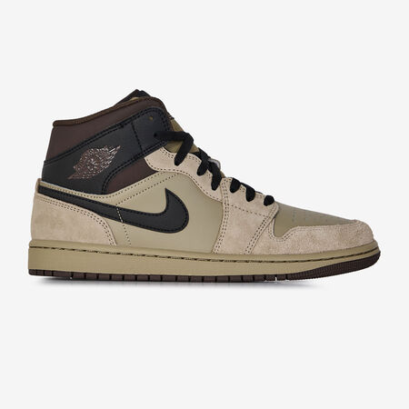 JORDAN air jordan 1 AIR JORDAN 1 MID BEIGE/MARRONE UOMO