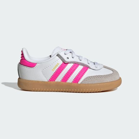 ADIDAS ORIGINALS samba SAMBA OG CF BIANCO/ROSA NEONATO